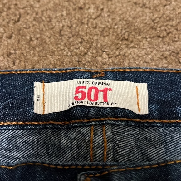 Levi's Men's 501 Original Fit Jeans Big & Tall - Picture 5 of 6